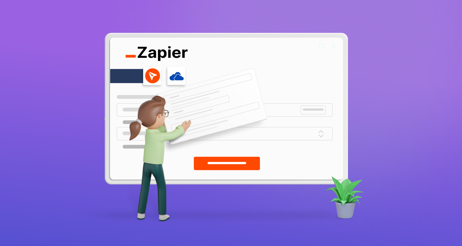 Automatically Upload Signed Documents to OneDrive with Zapier Banner