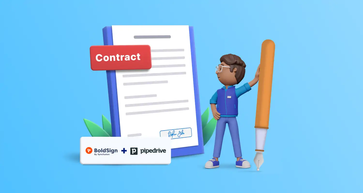 How to Automate Contract Management in Pipedrive with BoldSign using Zapier​