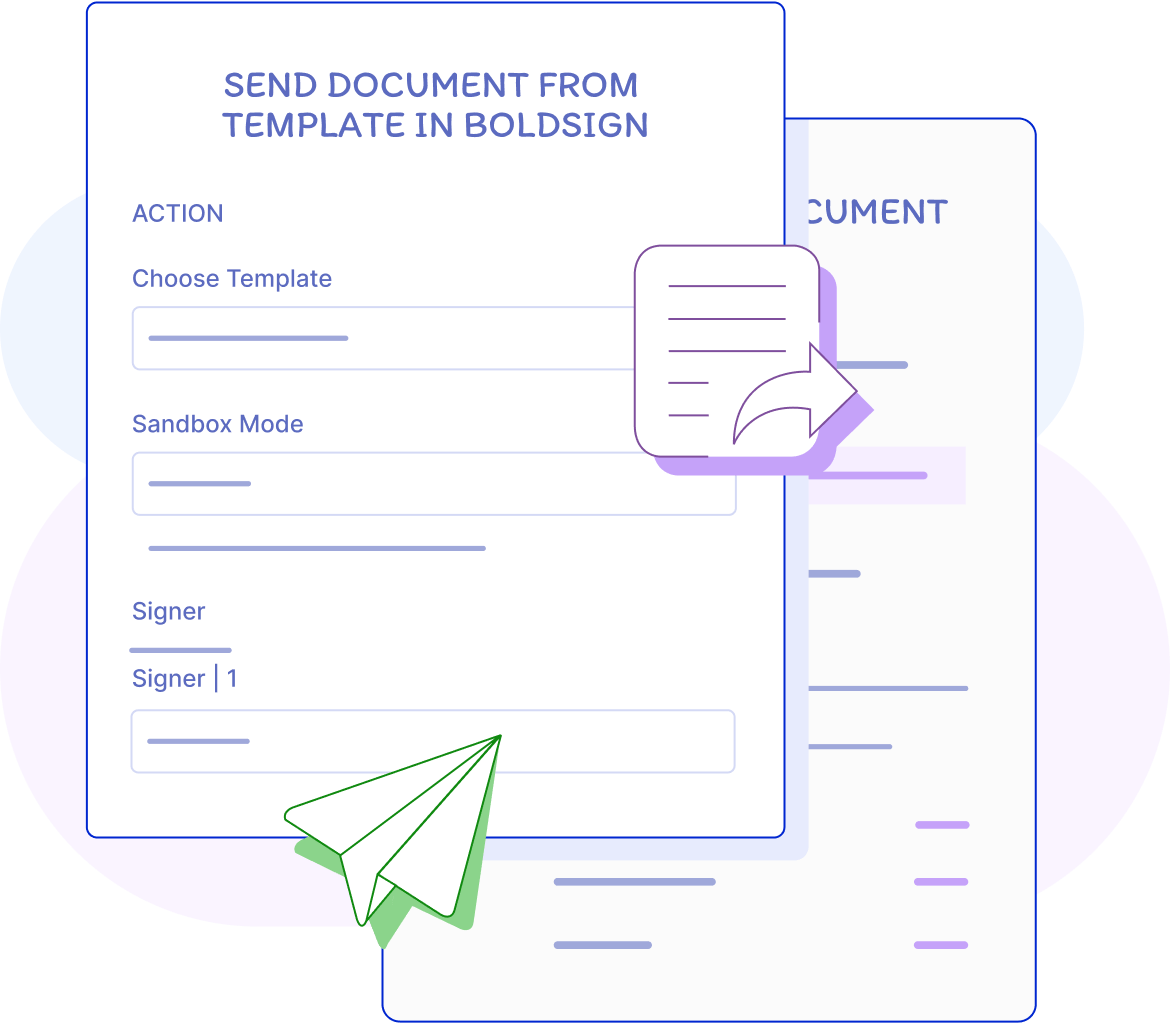 Automate send contracts