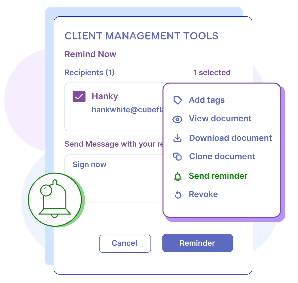 Electronic Signatures for Accounting Firms - BoldSign