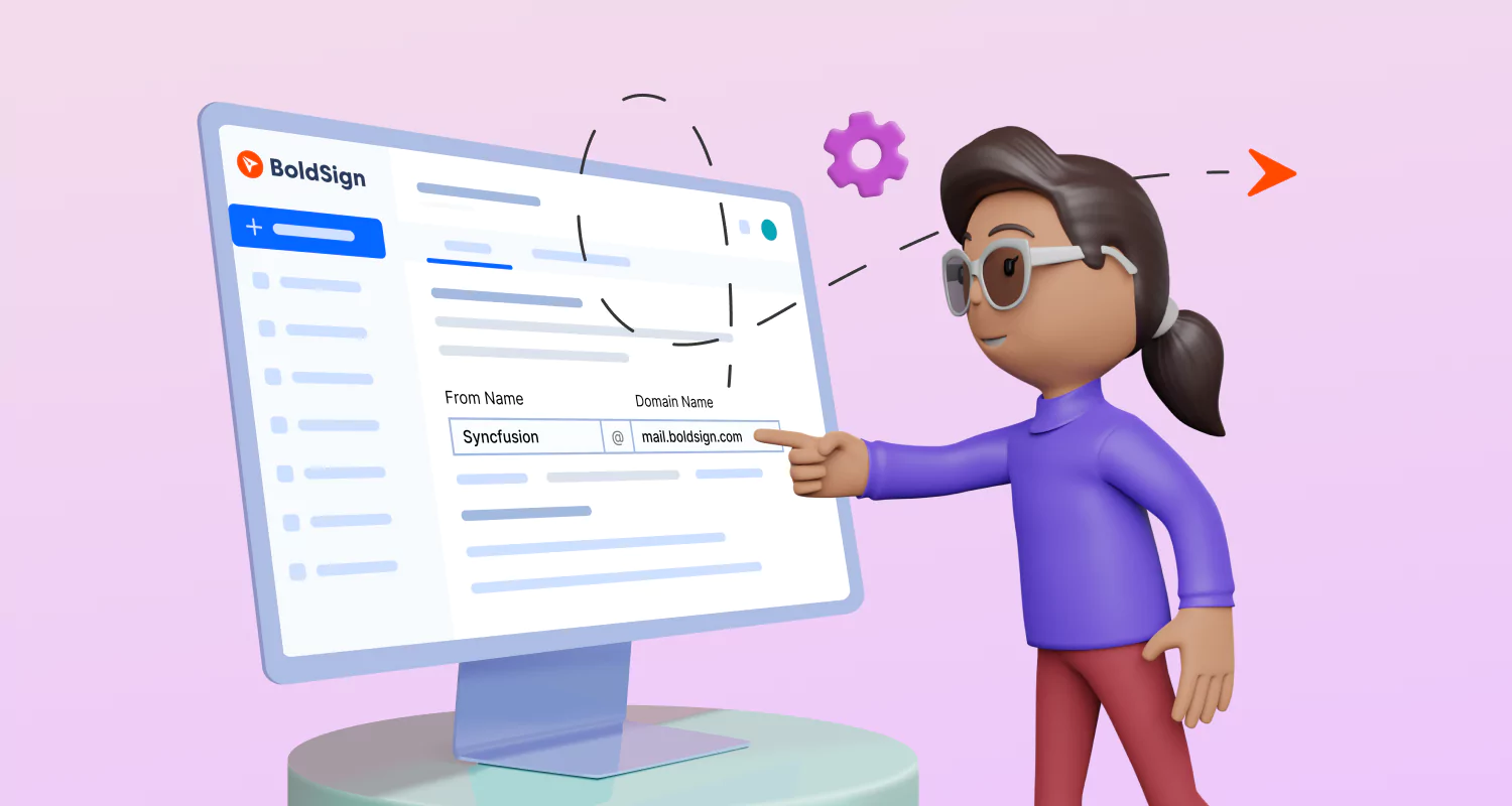 Send eSignature Requests from Your Custom Email Domain BoldSign