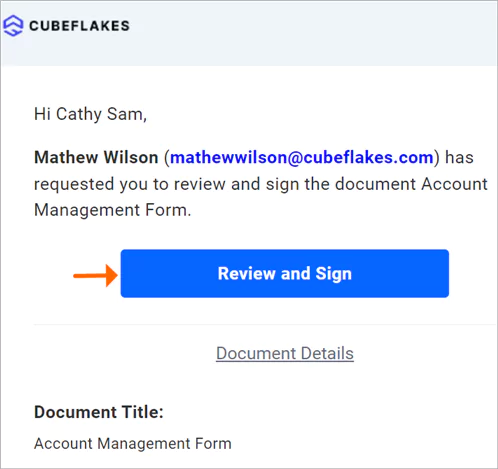 Review and sign