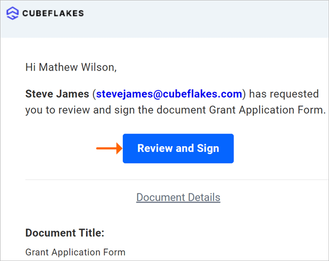 Review and sign