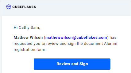 Review and sign
