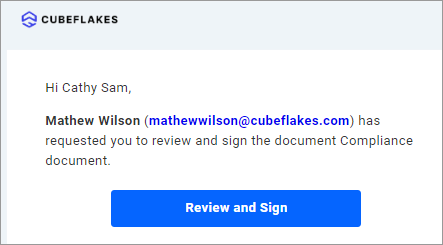 Review and sign