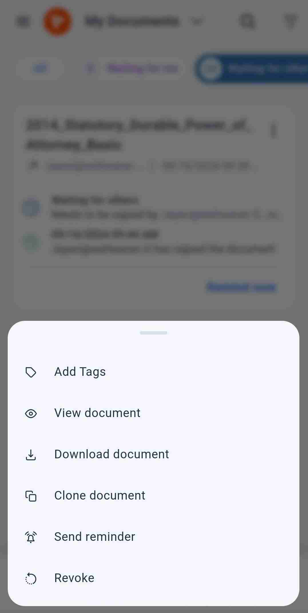 Clone document