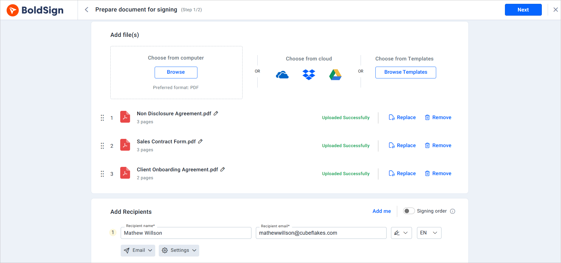 create onboarding document