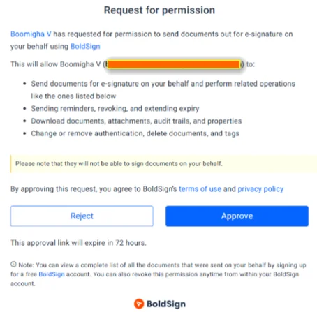request permission