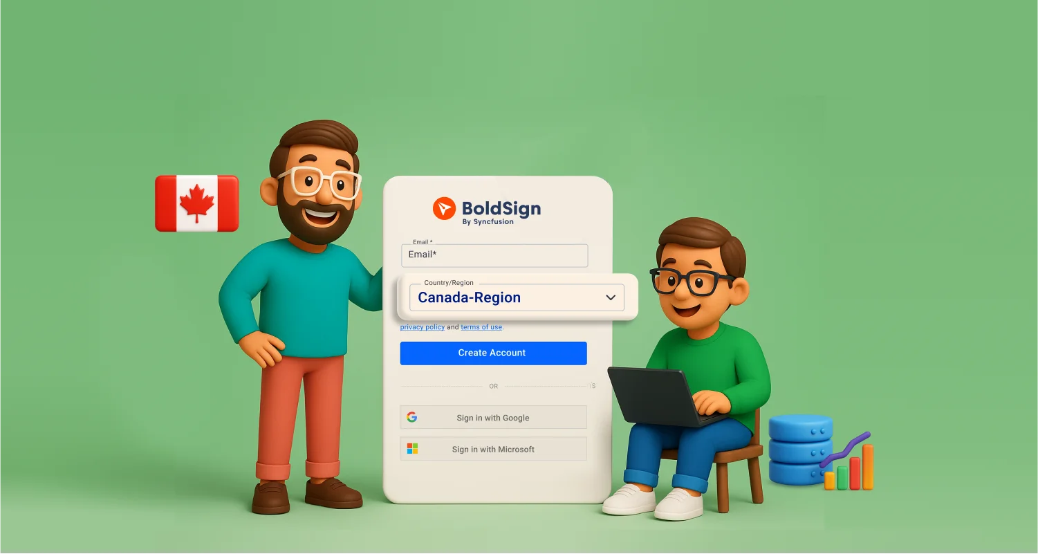 BoldSign’s Dedicated Canadian Data Center is Now Live!