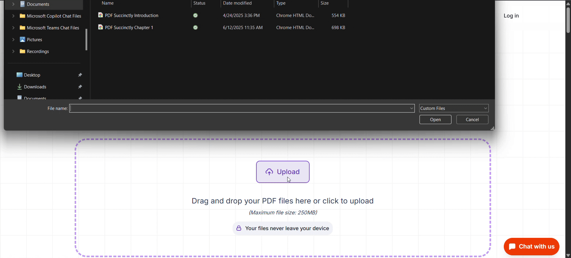 Delete PDF Pages Tool