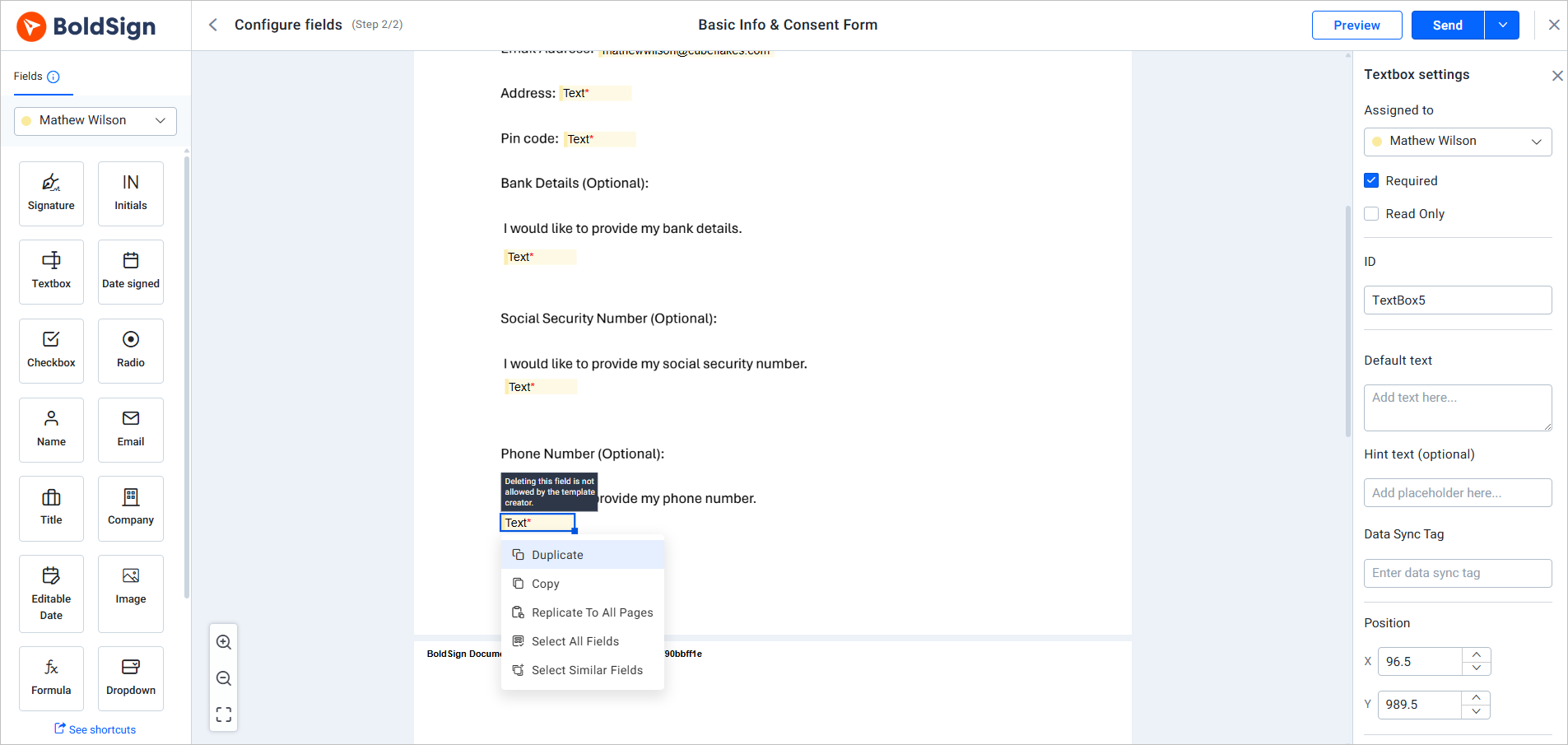 Deletion permission restricted