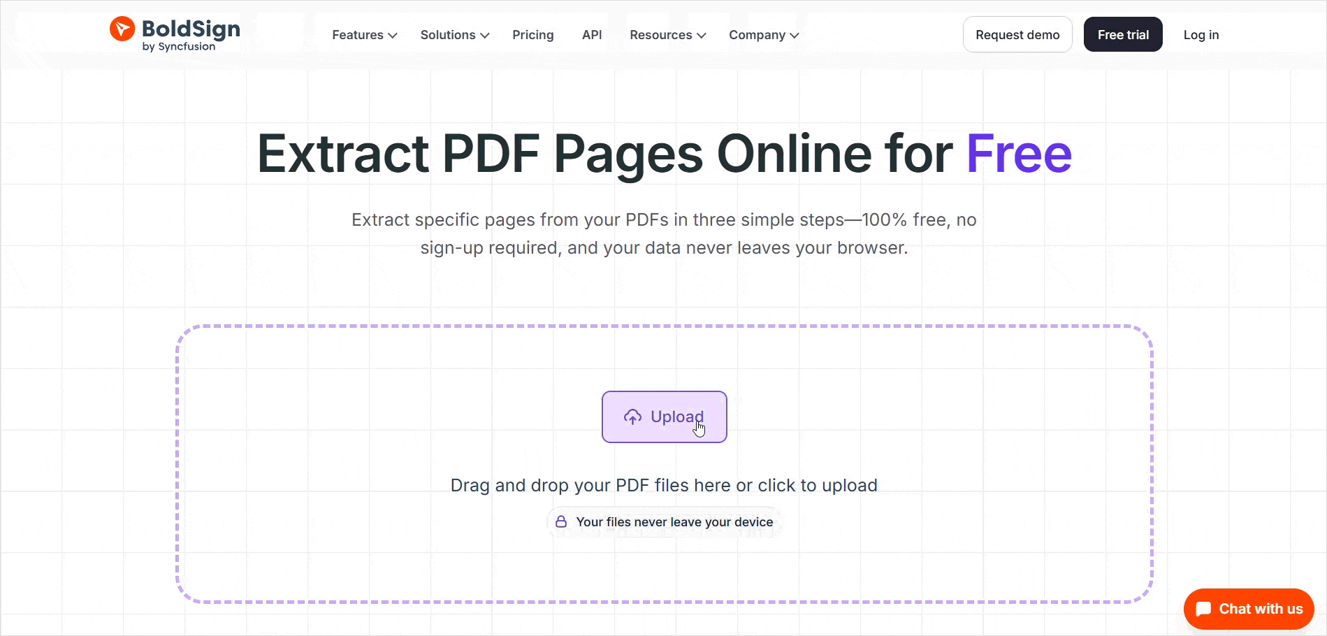 Extract Pages from PDF