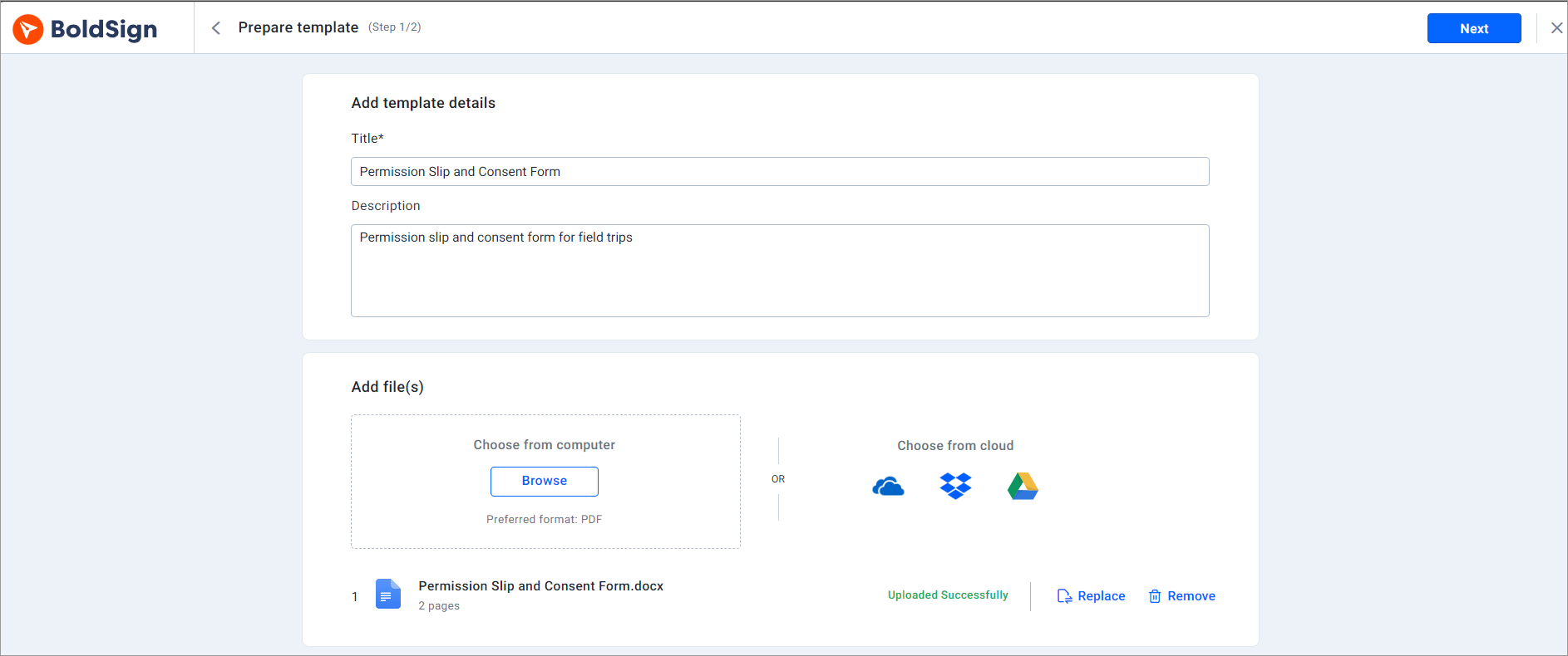 Create reusable templates